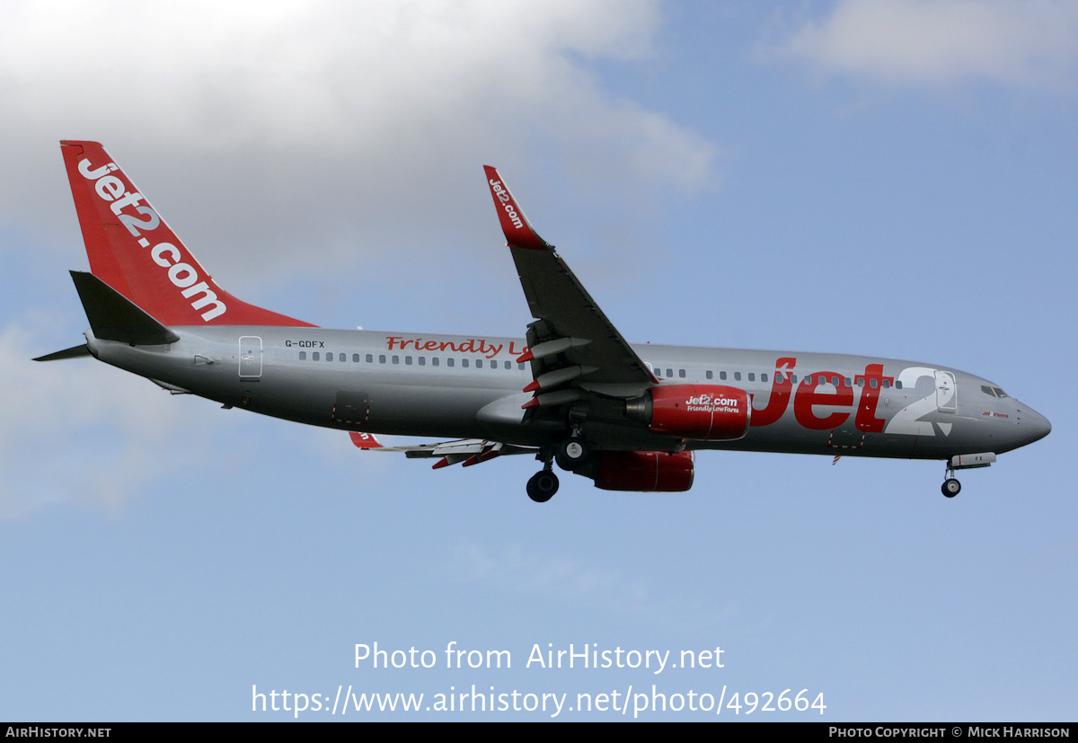 Aircraft Photo of G-GDFX | Boeing 737-8K5 | Jet2 | AirHistory.net #492664