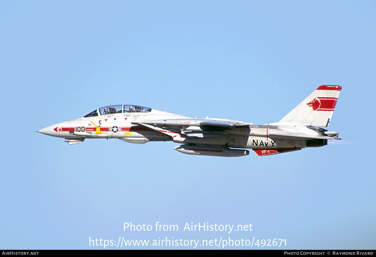 Aircraft Photo of 162597 | Grumman F-14A Tomcat | USA - Navy | AirHistory.net #492671