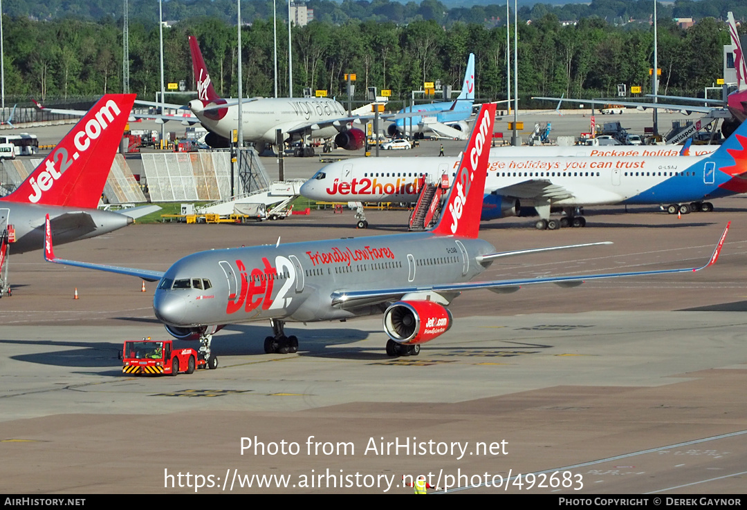 Aircraft Photo of G-LSAB | Boeing 757-27B | Jet2 | AirHistory.net #492683