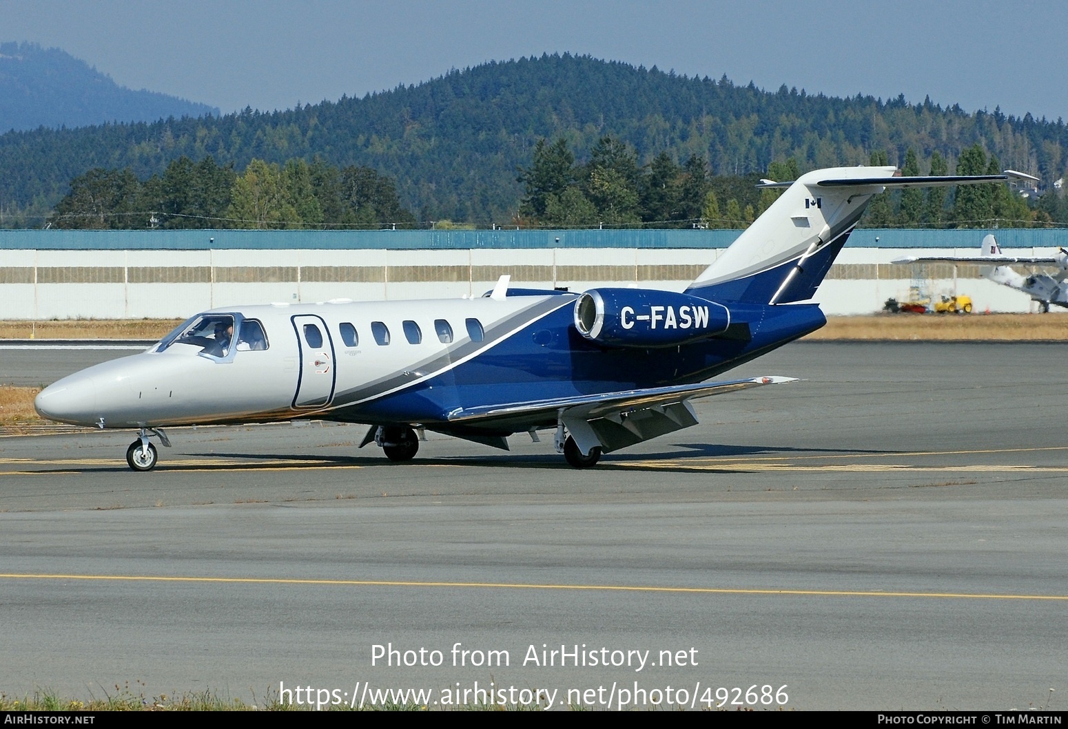 Aircraft Photo of C-FASW | Cessna 525A CitationJet CJ2+ | AirHistory.net #492686