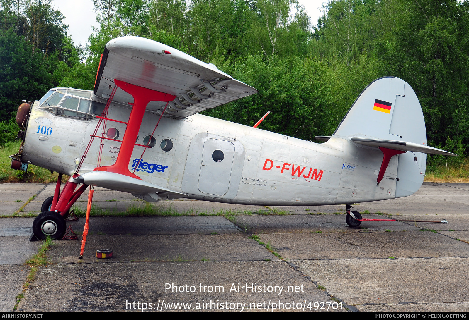 Aircraft Photo Of D-FWJM | Antonov An-2TD | Freunde Der Antonov ...