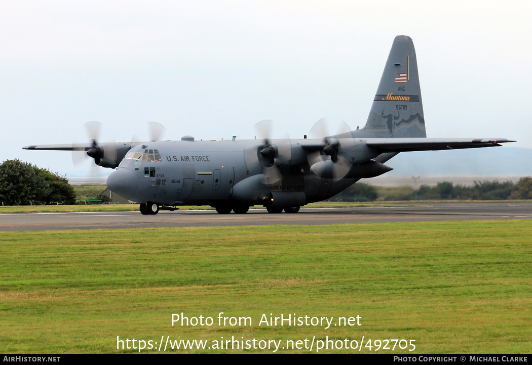 Aircraft Photo of 95-6709 / 56709 | Lockheed Martin C-130H Hercules | USA - Air Force | AirHistory.net #492705