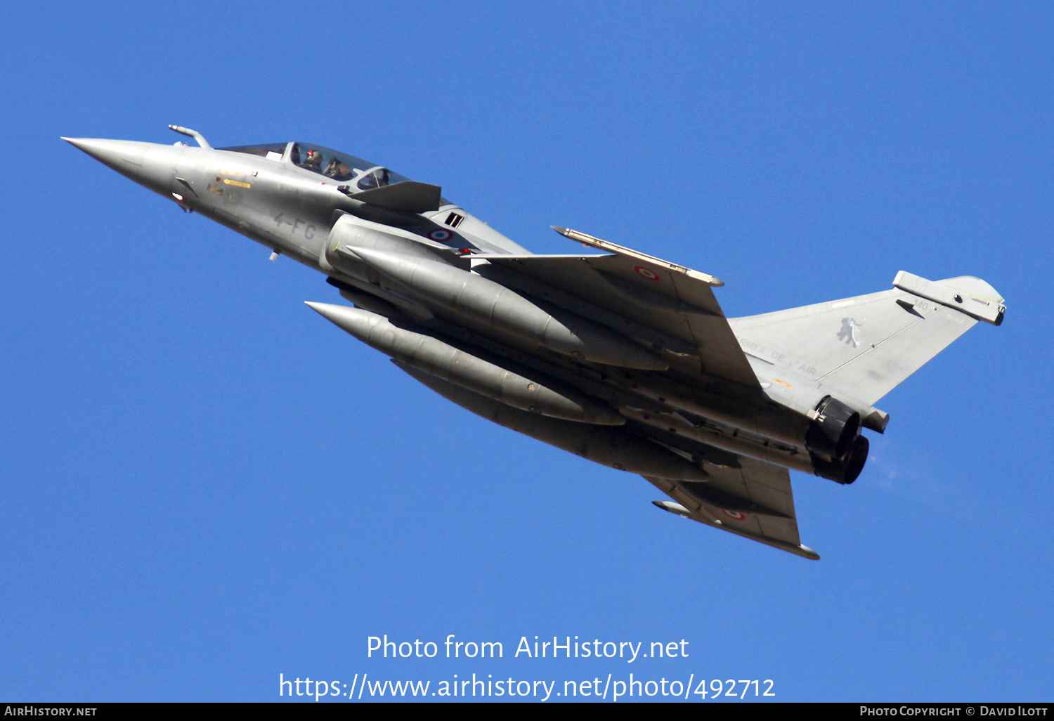 Aircraft Photo of 340 | Dassault Rafale B | France - Air Force | AirHistory.net #492712