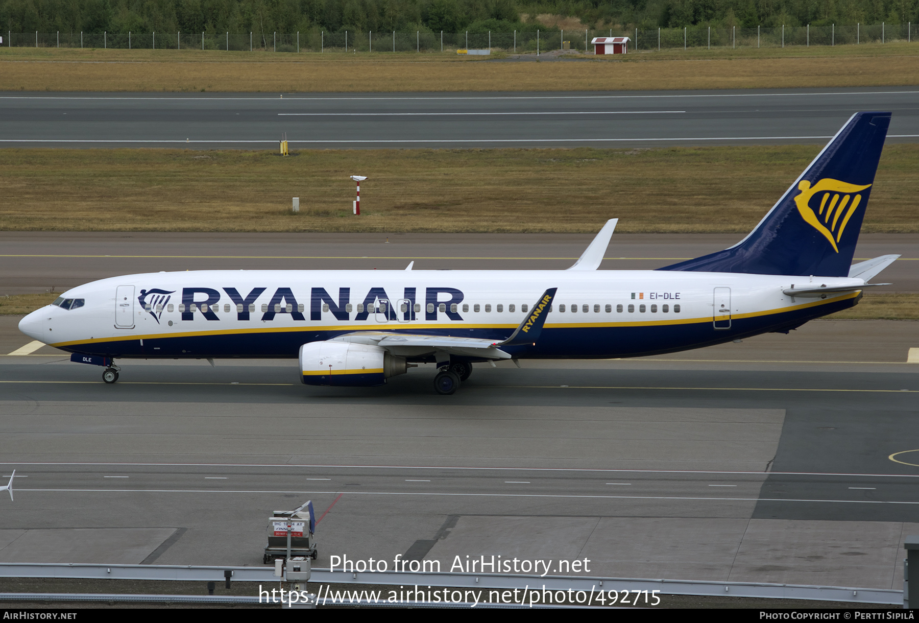 Aircraft Photo of EI-DLE | Boeing 737-8AS | Ryanair | AirHistory.net #492715