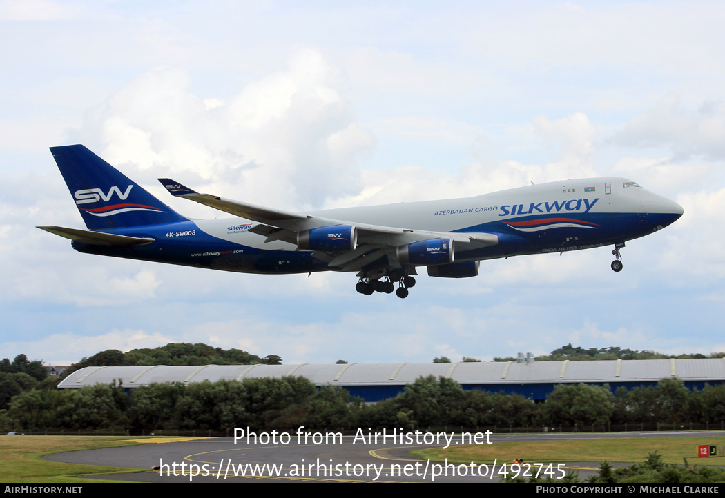 Aircraft Photo of 4K-SW008 | Boeing 747-4R7F/SCD | SilkWay Azerbaijan Cargo | AirHistory.net #492745