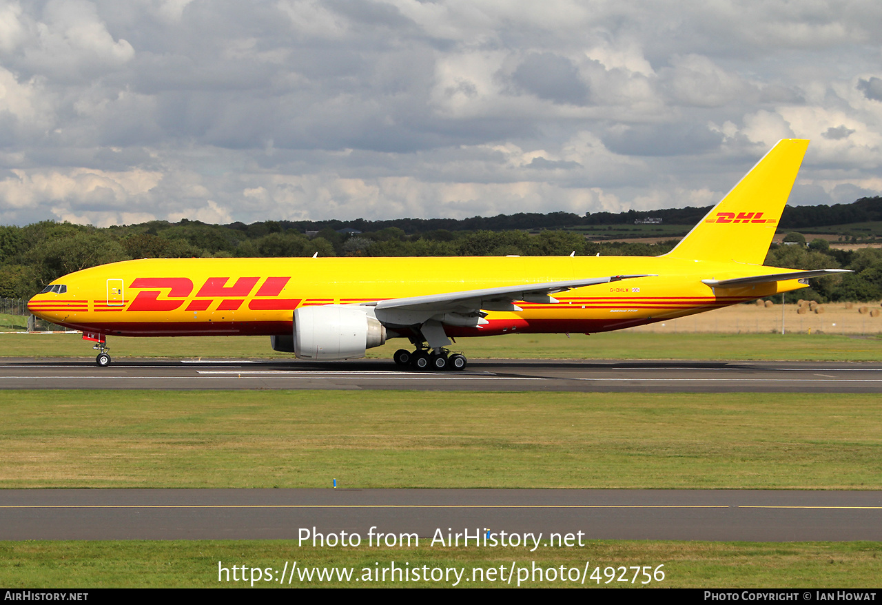 Aircraft Photo of G-DHLW | Boeing 777-F6N | DHL International | AirHistory.net #492756