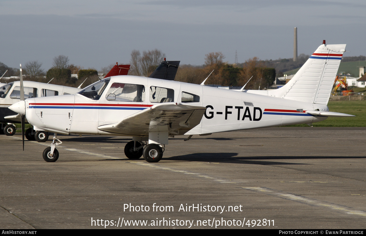 Aircraft Photo of G-FTAD | Piper PA-28-161 Warrior II | FTA Global - Flying Time Aviation | AirHistory.net #492811