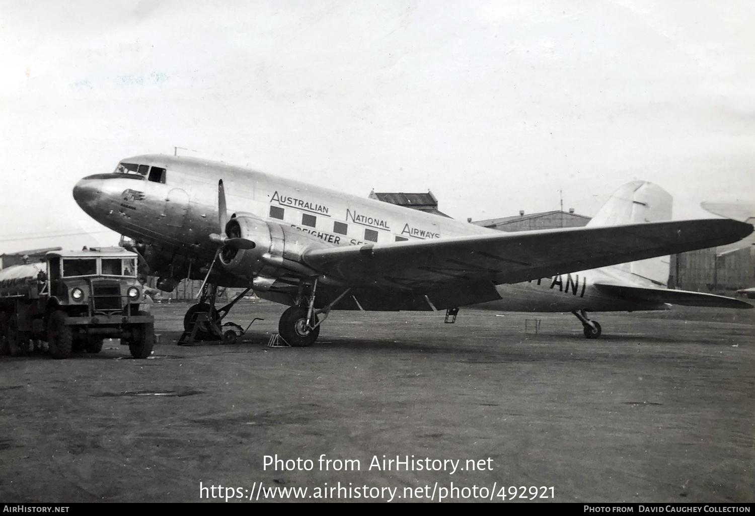 Aircraft Photo of VH-ANI | Douglas C-50 | Australian National Airways - ANA | AirHistory.net #492921