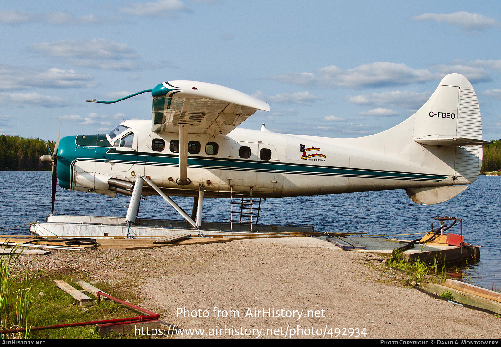 Aircraft Photo of C-FBEO | De Havilland Canada DHC-3 Otter | Excellent Adventures Air Service | AirHistory.net #492934