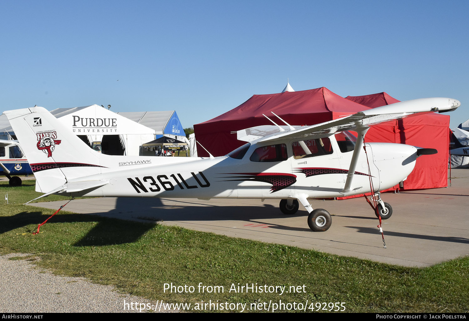 Aircraft Photo of N361LU | Cessna 172S Skyhawk SP | Lewis University Flyers | AirHistory.net #492955