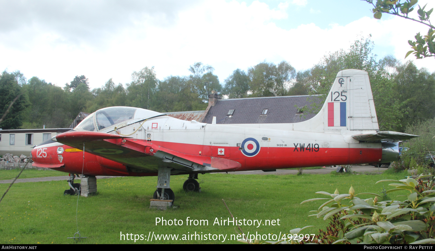 Aircraft Photo of XW419 / 9120M | BAC 84 Jet Provost T5A | UK - Air Force | AirHistory.net #492997