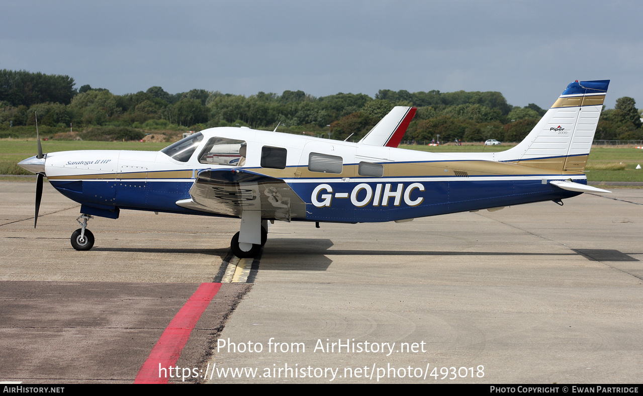 Aircraft Photo of G-OIHC | Piper PA-32R-301 Saratoga II HP | AirHistory.net #493018