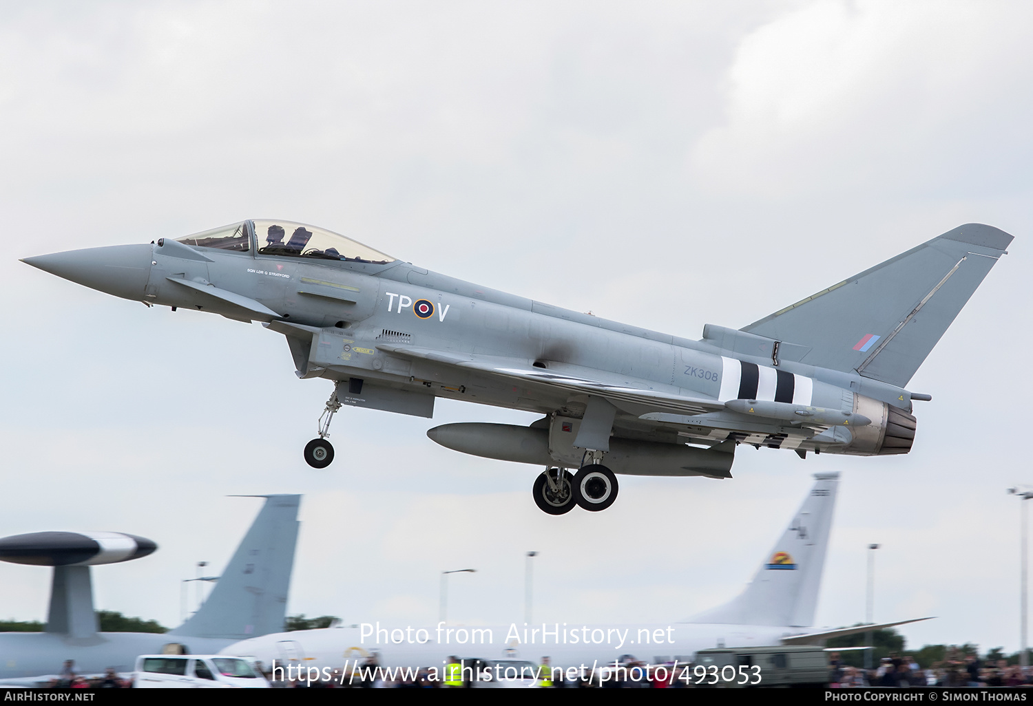 Aircraft Photo of ZK308 | Eurofighter EF-2000 Typhoon FGR4 | UK - Air Force | AirHistory.net #493053