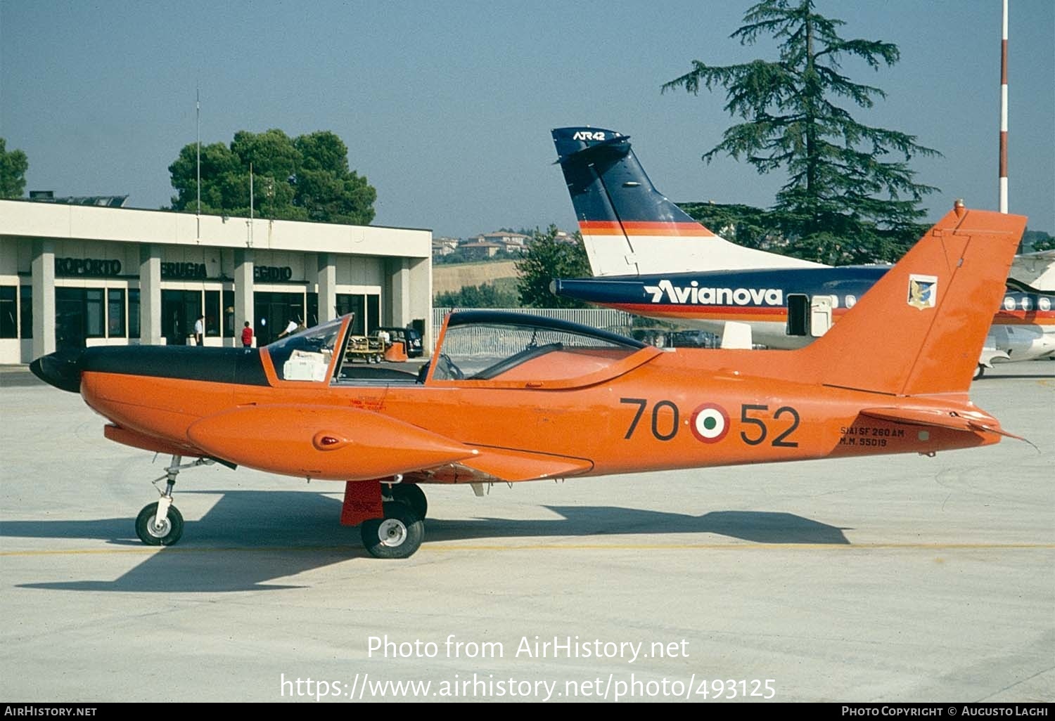 Aircraft Photo of MM55019 | SIAI-Marchetti SF-260AM | Italy - Air Force | AirHistory.net #493125