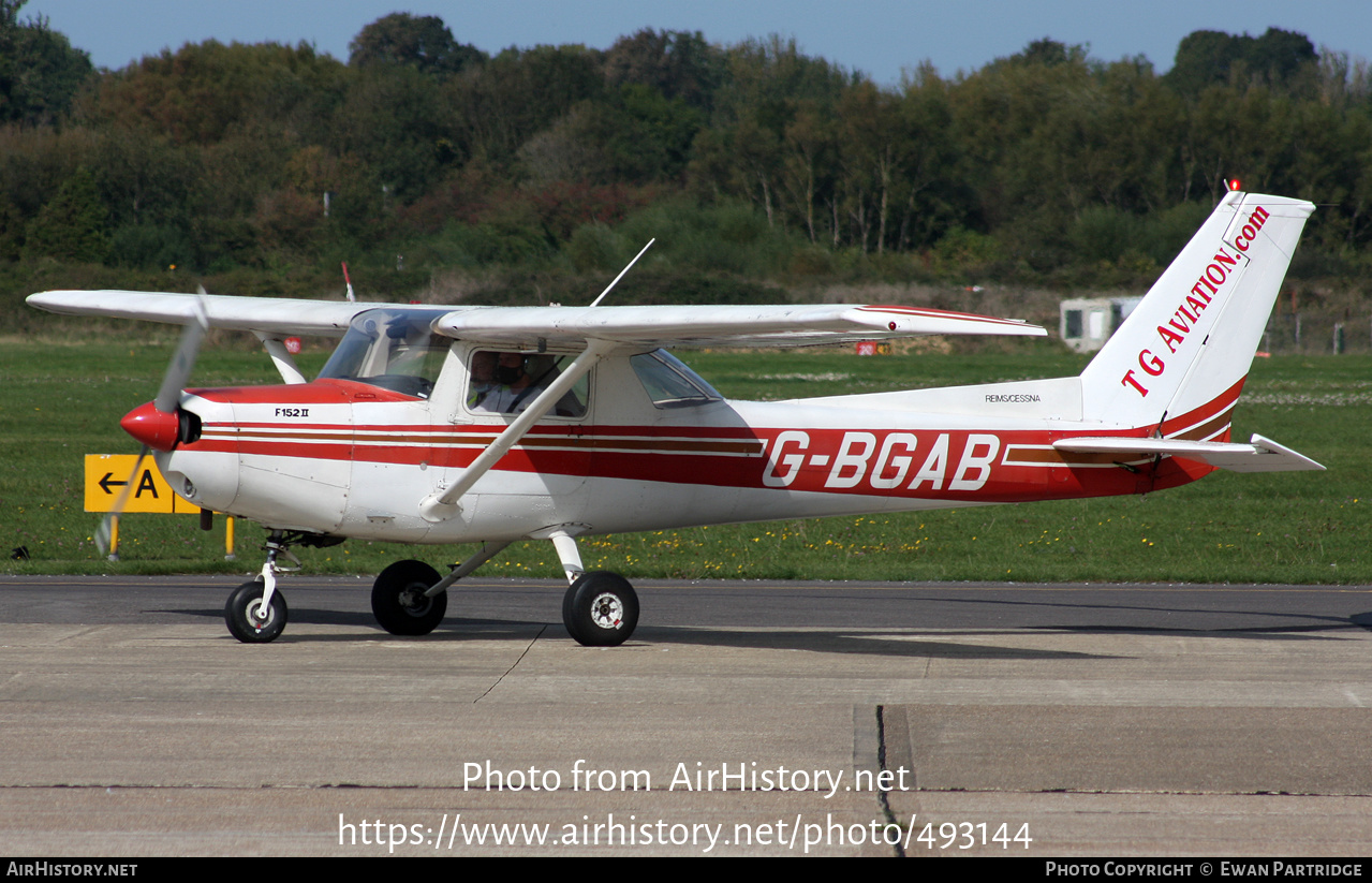 Aircraft Photo of G-BGAB | Reims F152 II | TG Aviation | AirHistory.net #493144