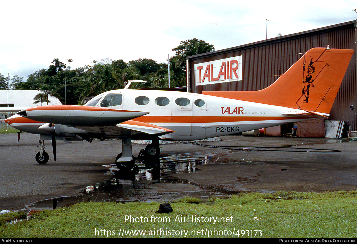 Aircraft Photo of P2-GKG | Cessna 402A | Talair - Tourist Airline of Niugini | AirHistory.net #493173