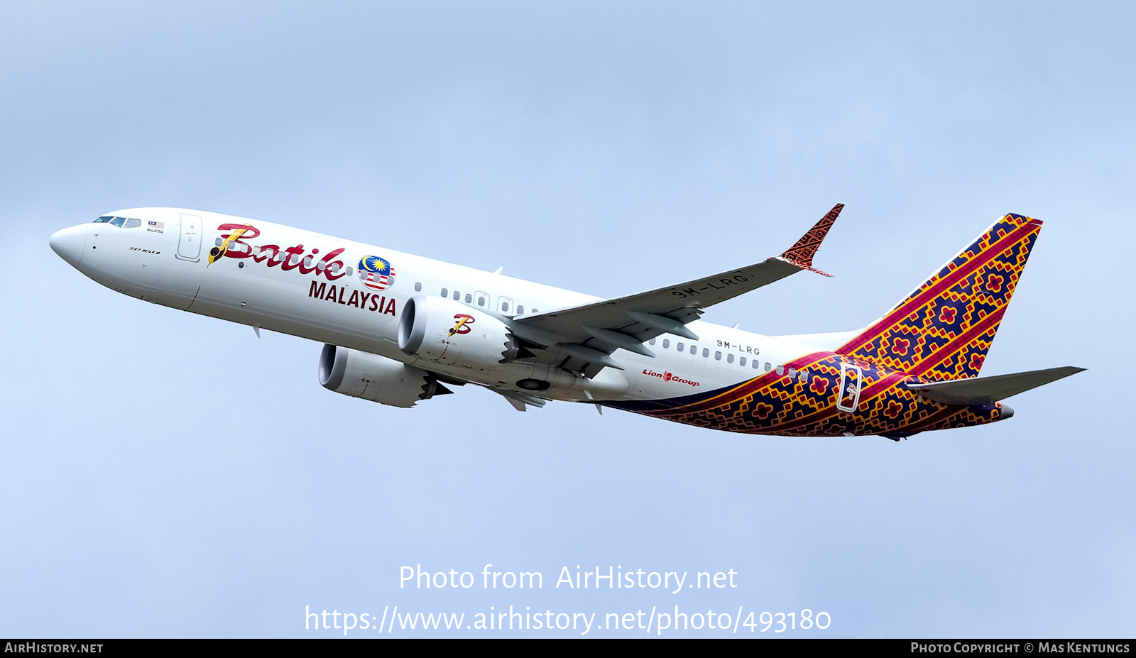 Aircraft Photo of 9M-LRG | Boeing 737-8 Max 8 | Batik Air Malaysia | AirHistory.net #493180