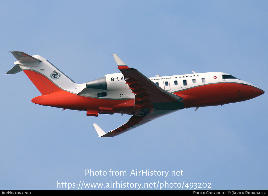 Aircraft Photo of B-LVA | Bombardier Challenger 605 (CL-600-2B16) | Government Flying Service - GFS | AirHistory.net #493202