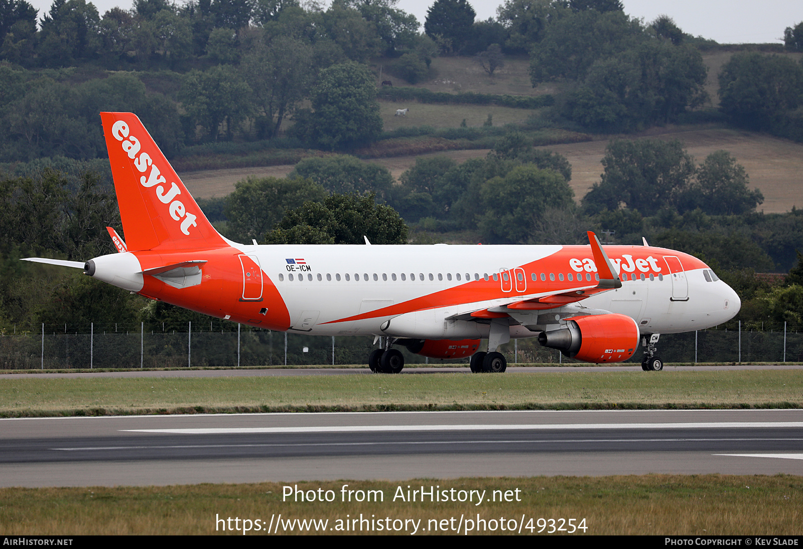 Aircraft Photo of OE-ICM | Airbus A320-214 | EasyJet | AirHistory.net #493254