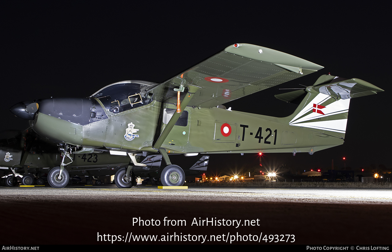 Aircraft Photo of T-421 | Saab T-17 Supporter | Denmark - Air Force | AirHistory.net #493273