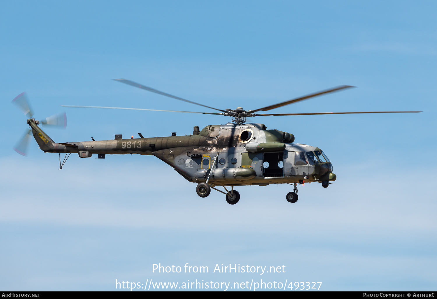 Aircraft Photo of 9813 | Mil Mi-171Sh | Czechia - Air Force | AirHistory.net #493327