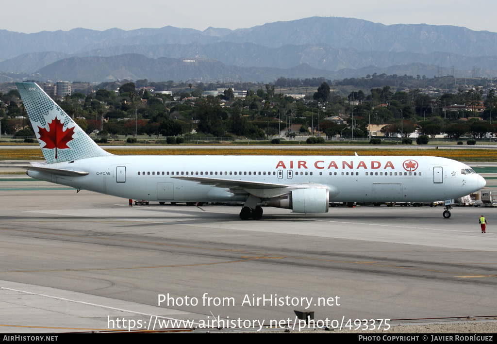 Aircraft Photo of C-FCAE | Boeing 767-375/ER | Air Canada | AirHistory.net #493375