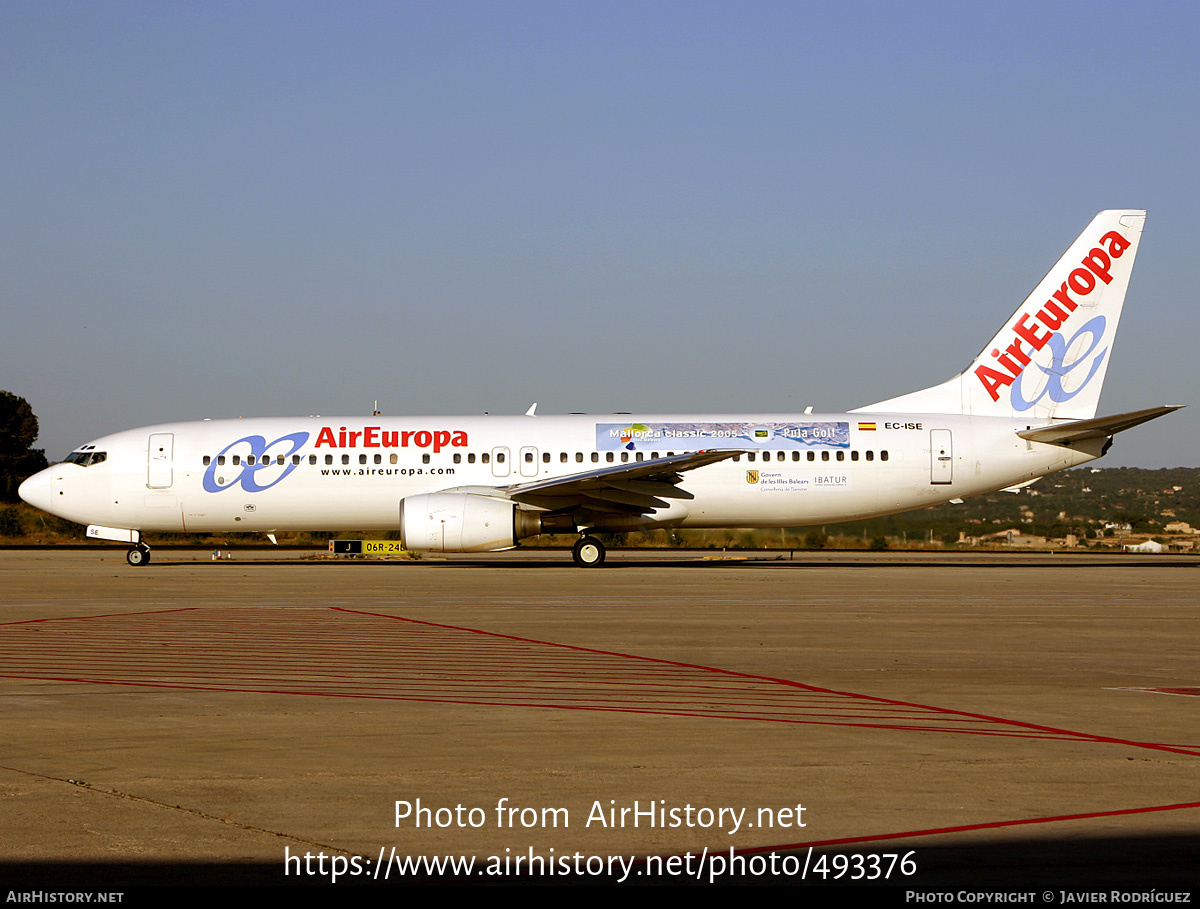 Aircraft Photo of EC-ISE | Boeing 737-85P | Air Europa | AirHistory.net #493376