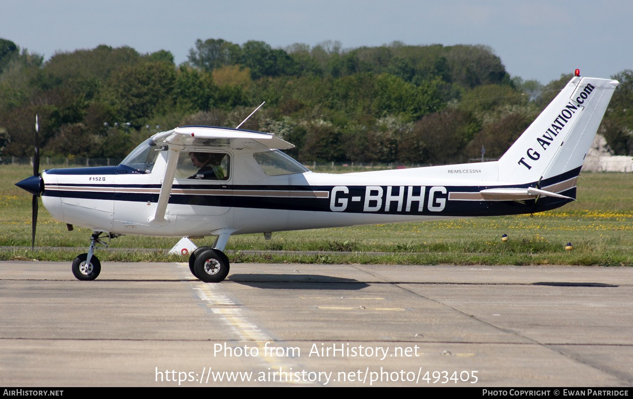 Aircraft Photo of G-BHHG | Reims F152 II | TG Aviation | AirHistory.net #493405