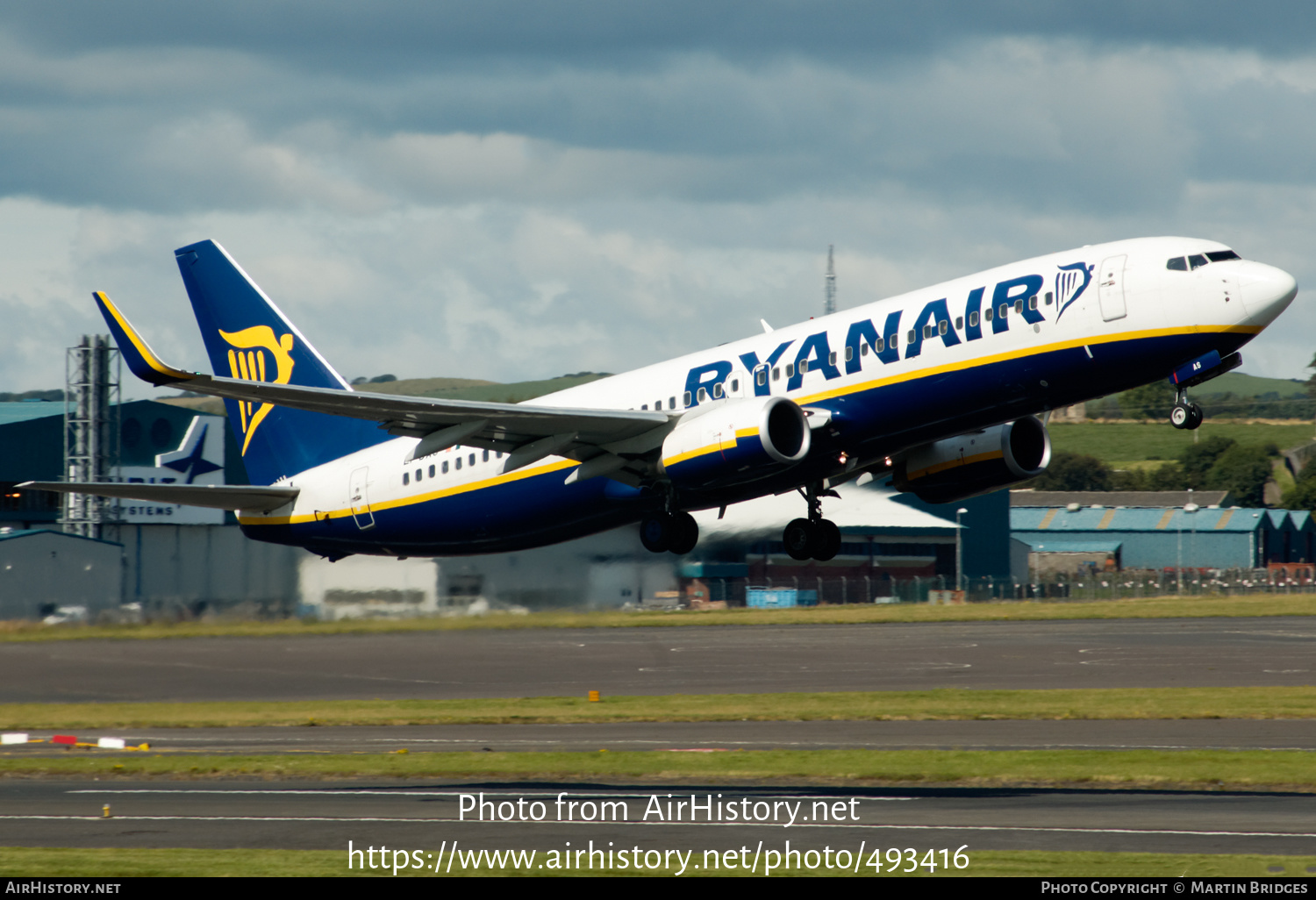 Aircraft Photo of EI-DAS | Boeing 737-8AS | Ryanair | AirHistory.net #493416