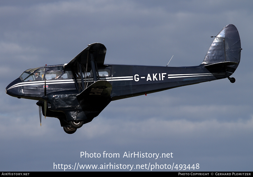 Aircraft Photo of G-AKIF | De Havilland D.H. 89A Dragon Rapide | AirHistory.net #493448