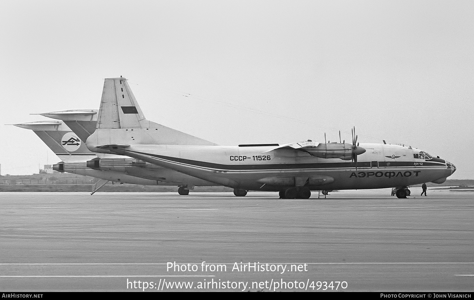 Aircraft Photo of CCCP-11526 | Antonov An-12BK | Aeroflot | AirHistory.net #493470