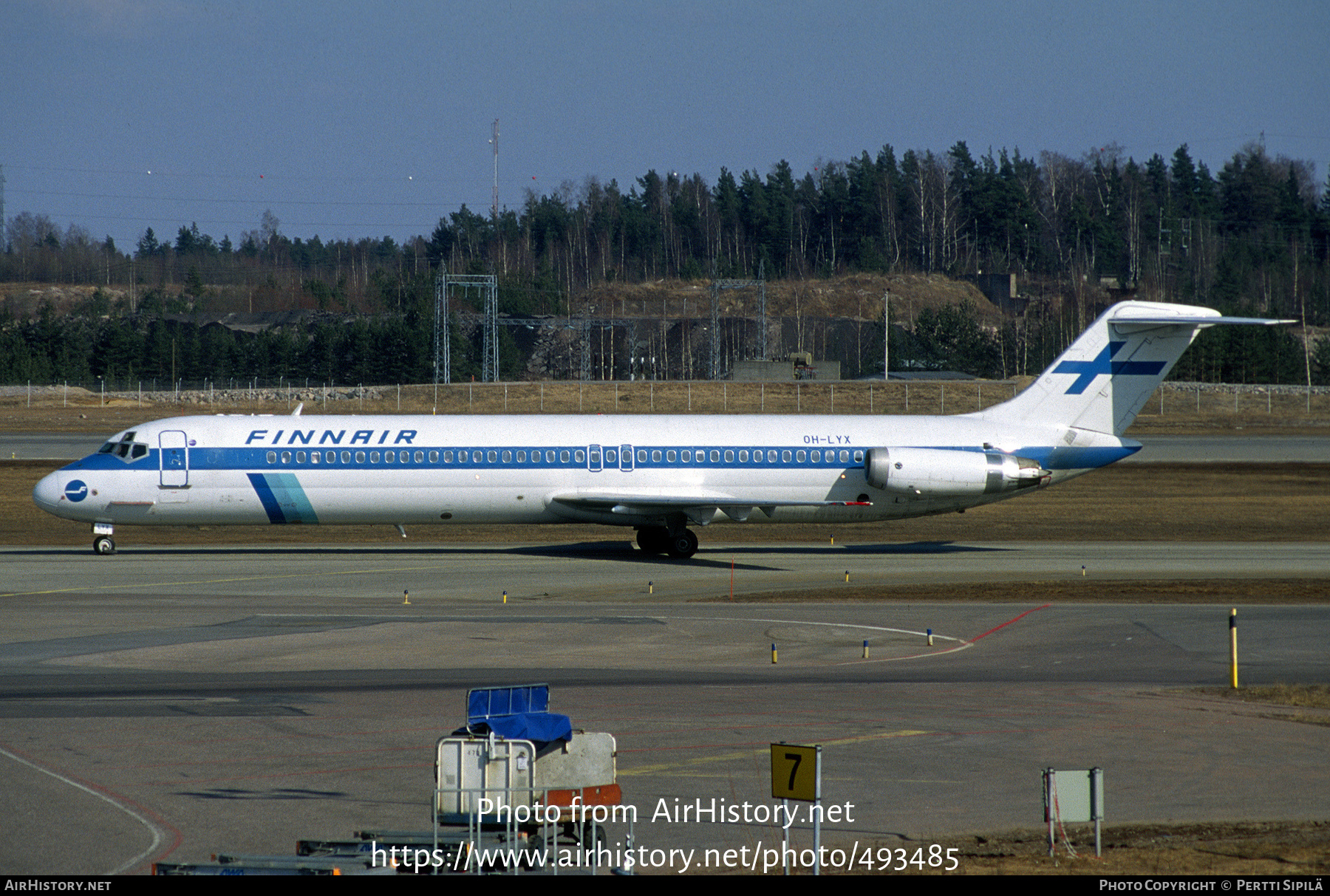 Aircraft Photo of OH-LYX | McDonnell Douglas DC-9-51 | Finnair | AirHistory.net #493485