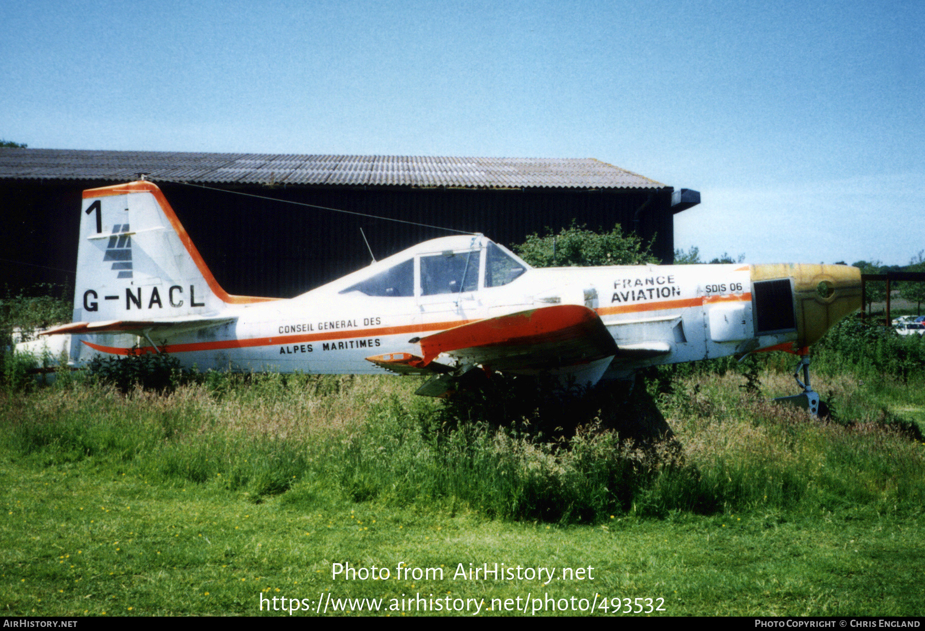 Aircraft Photo of G-NACL | Norman NDN-6 Fieldmaster | France Aviation | AirHistory.net #493532