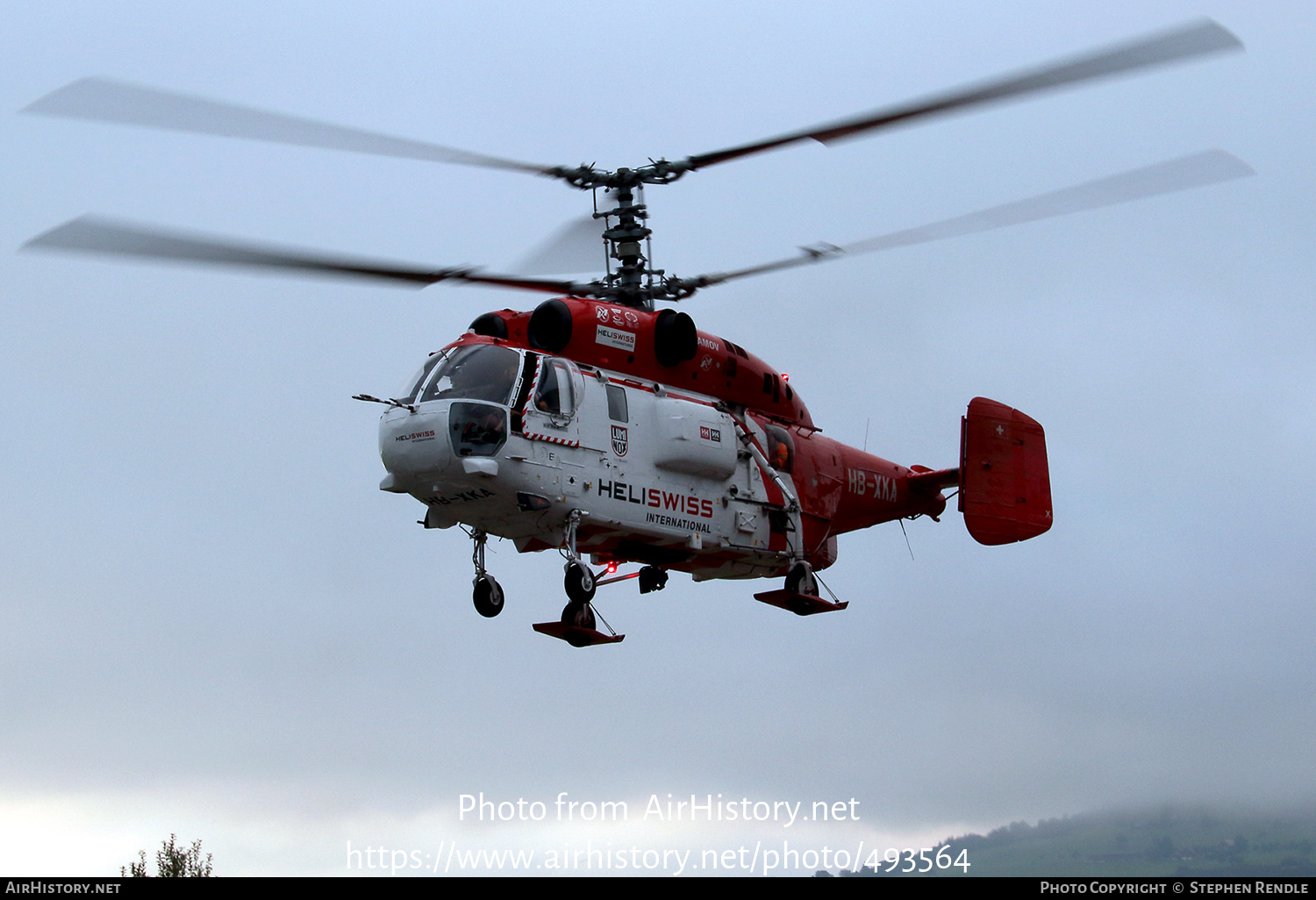 Aircraft Photo of HB-XKA | Kamov Ka-32A11BC | Heliswiss International | AirHistory.net #493564