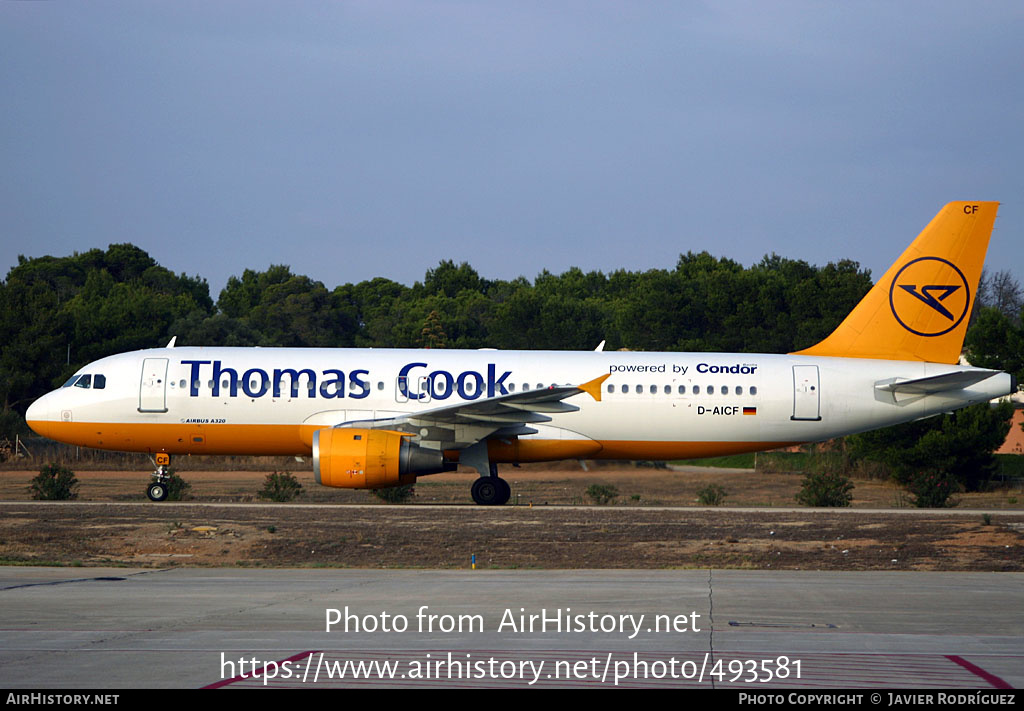 Aircraft Photo of D-AICF | Airbus A320-212 | Thomas Cook Airlines | AirHistory.net #493581