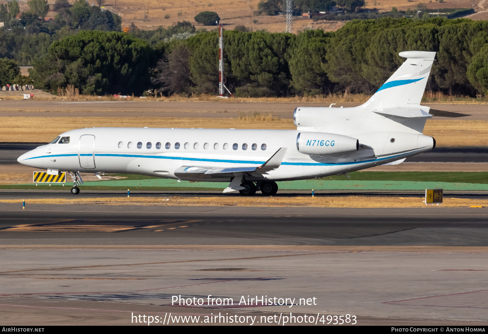 Aircraft Photo of N716CG | Dassault Falcon 8X | AirHistory.net #493583