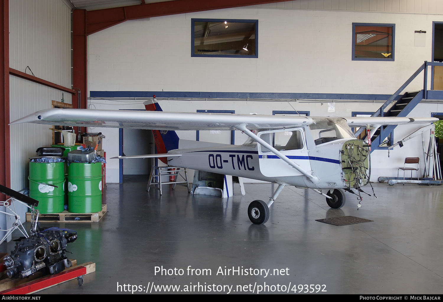 Aircraft Photo of OO-TMC | Cessna 152 | Aero Motion School | AirHistory.net #493592