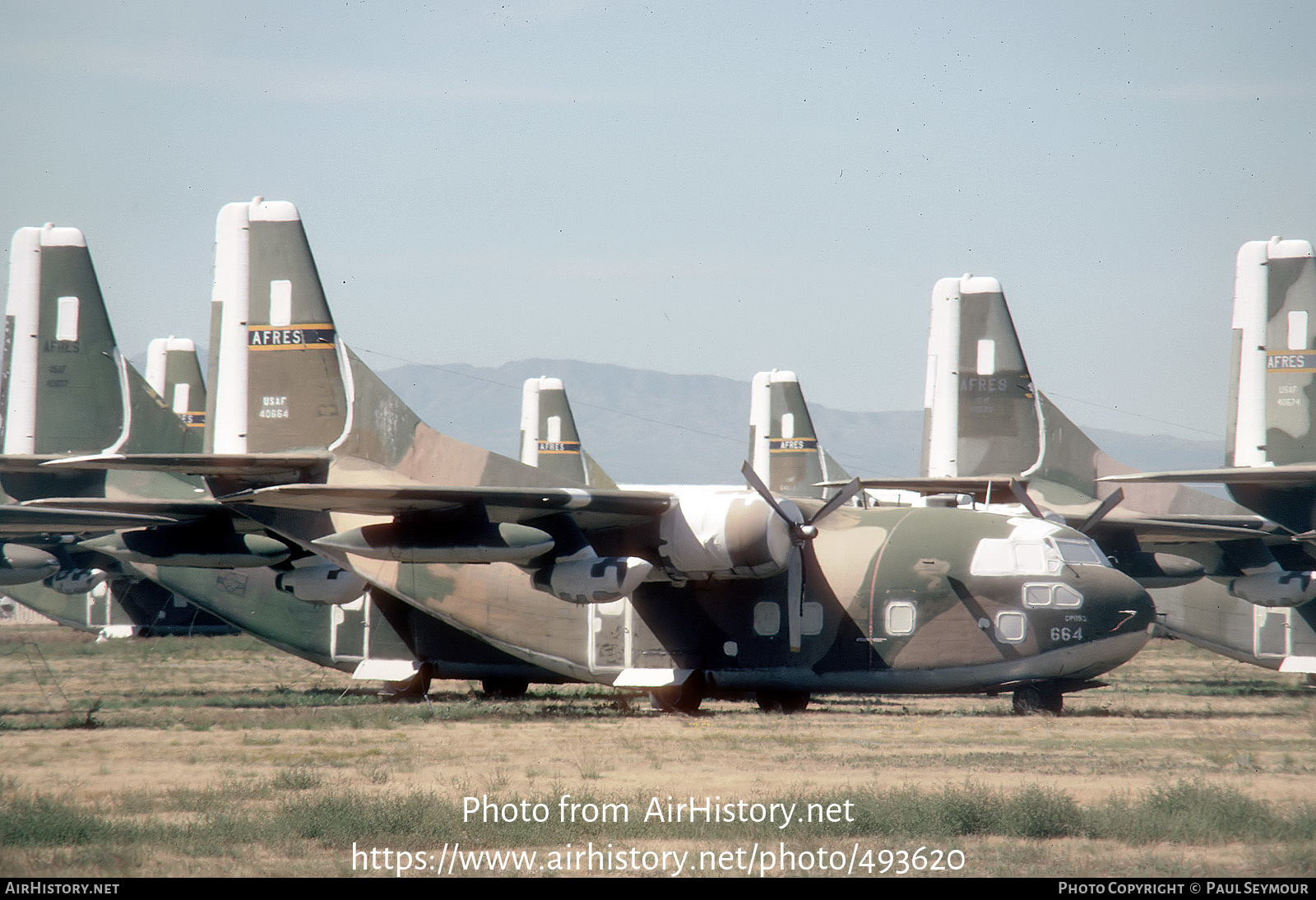 Aircraft Photo of 54-664 / 40664 | Fairchild C-123K Provider | USA - Air Force | AirHistory.net #493620