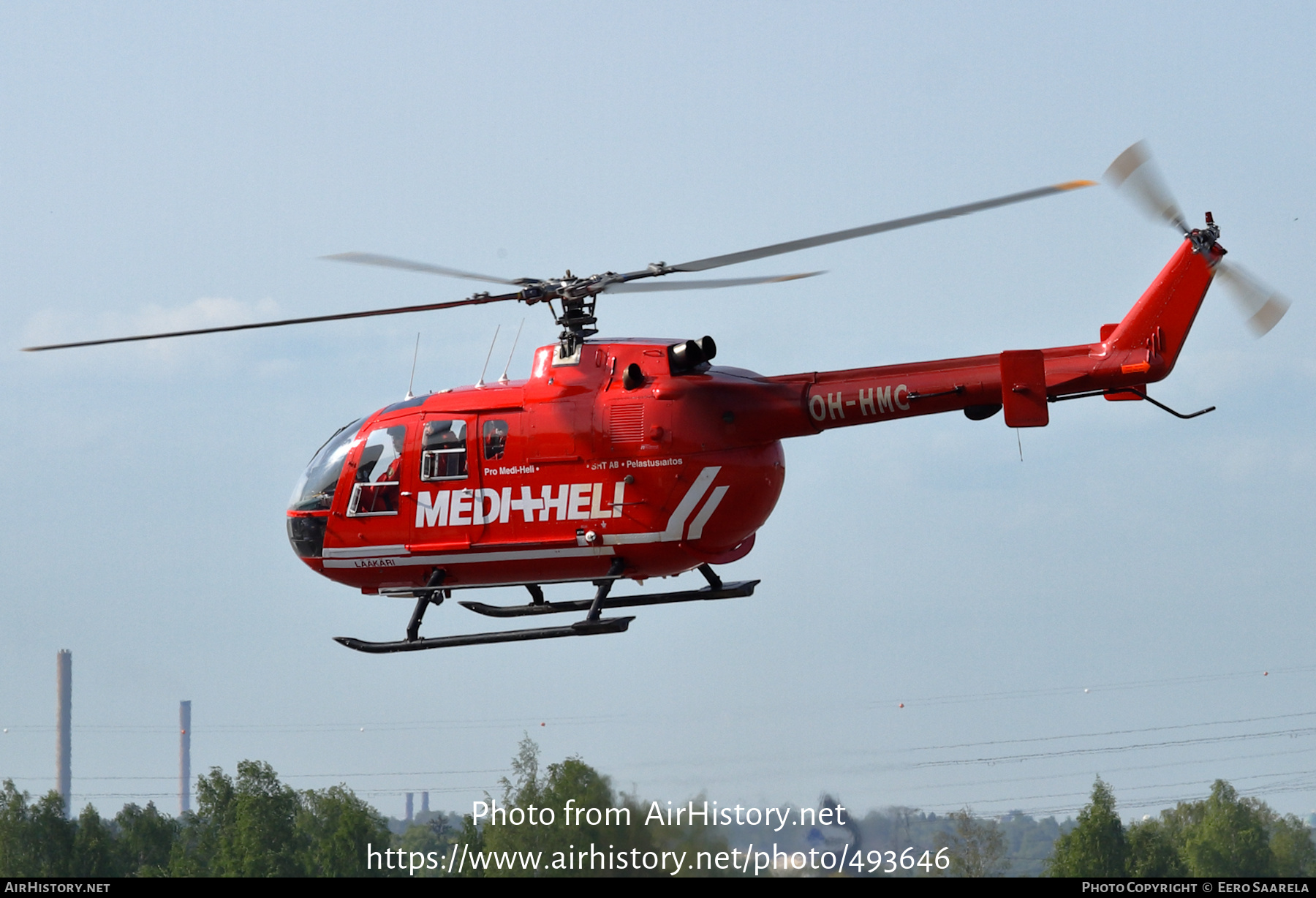 Aircraft Photo of OH-HMC | MBB BO-105CBS-4 | Medi Heli | AirHistory.net #493646