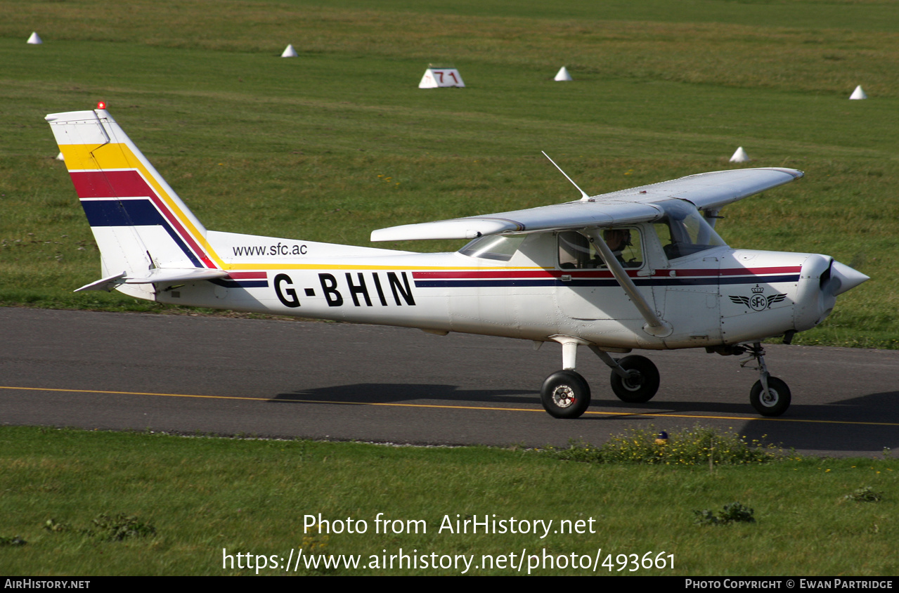 Aircraft Photo of G-BHIN | Reims F152 II | SFC - Sussex Flying Club | AirHistory.net #493661