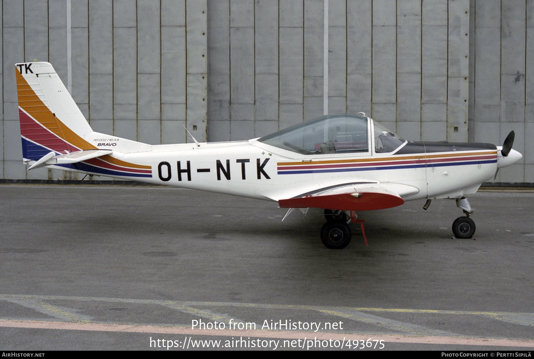 Aircraft Photo of OH-NTK | FFA AS-202/18A-4 Bravo | AirHistory.net #493675