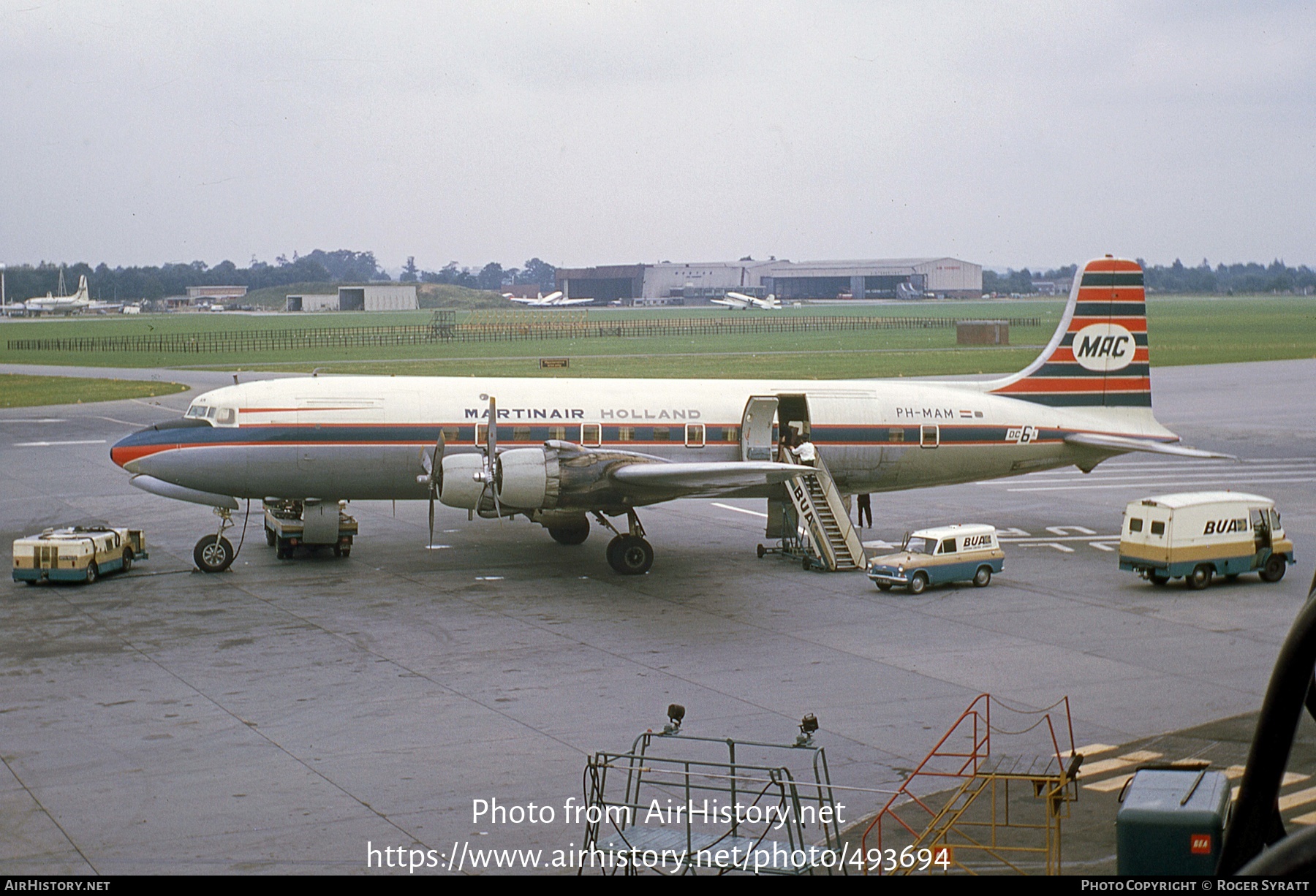 Aircraft Photo of PH-MAM | Douglas DC-6A | Martinair Holland | AirHistory.net #493694