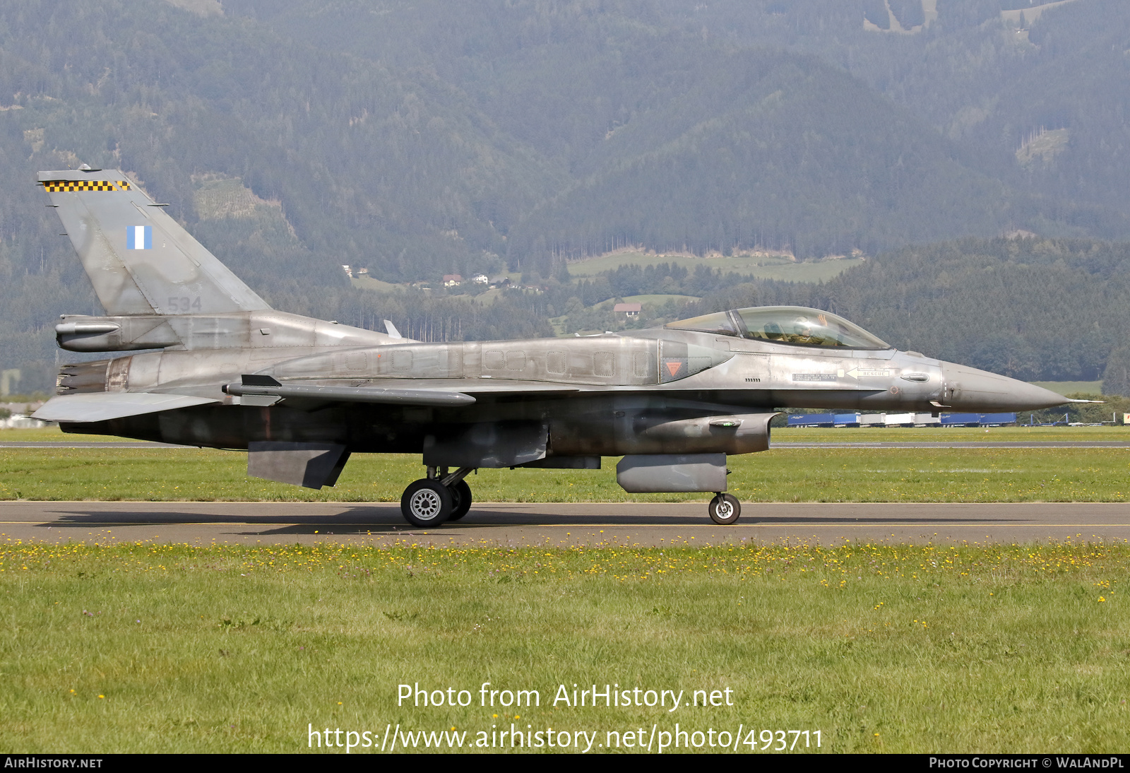 Aircraft Photo of 534 | General Dynamics F-16C Fighting Falcon | Greece - Air Force | AirHistory.net #493711