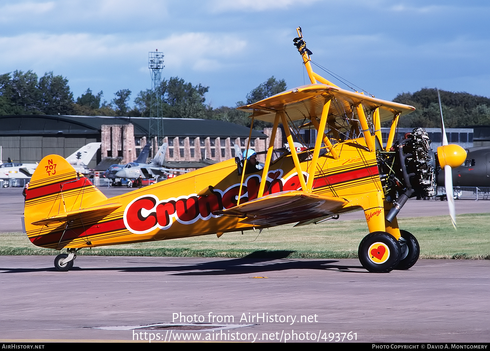 Aircraft Photo of N707TJ | Stearman N2S-1/R985 Kaydet (A75N1) | AirHistory.net #493761