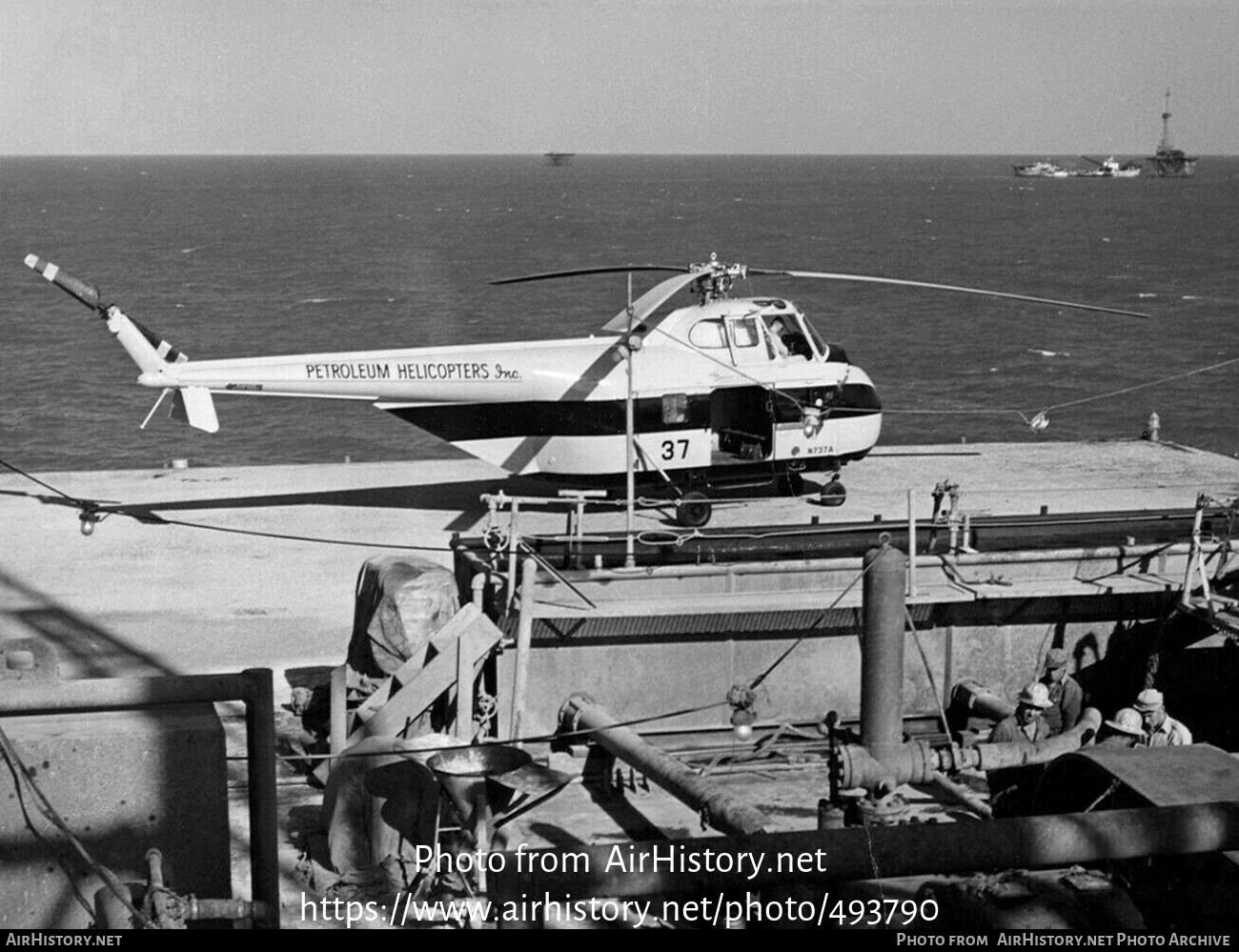 Aircraft Photo of N737A | Sikorsky S-55 | PHI - Petroleum Helicopters International | AirHistory.net #493790