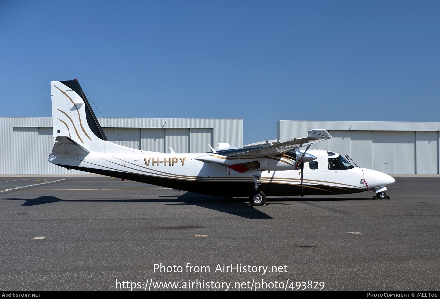 Aircraft Photo of VH-HPY | Gulfstream American 695A Jetprop 1000 | AirHistory.net #493829