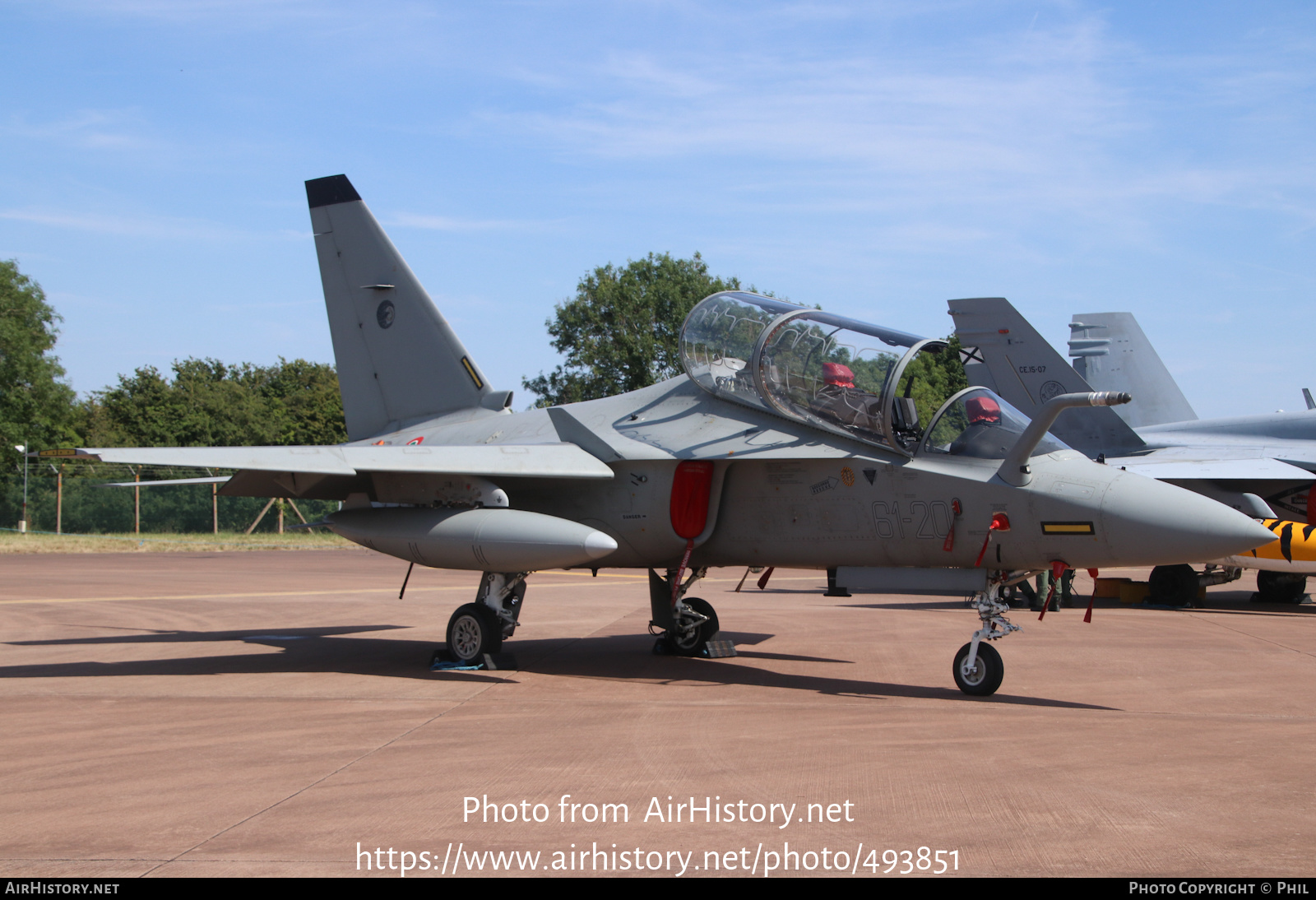 Aircraft Photo of MM55219 | Alenia Aermacchi T-346A Master | Italy - Air Force | AirHistory.net #493851