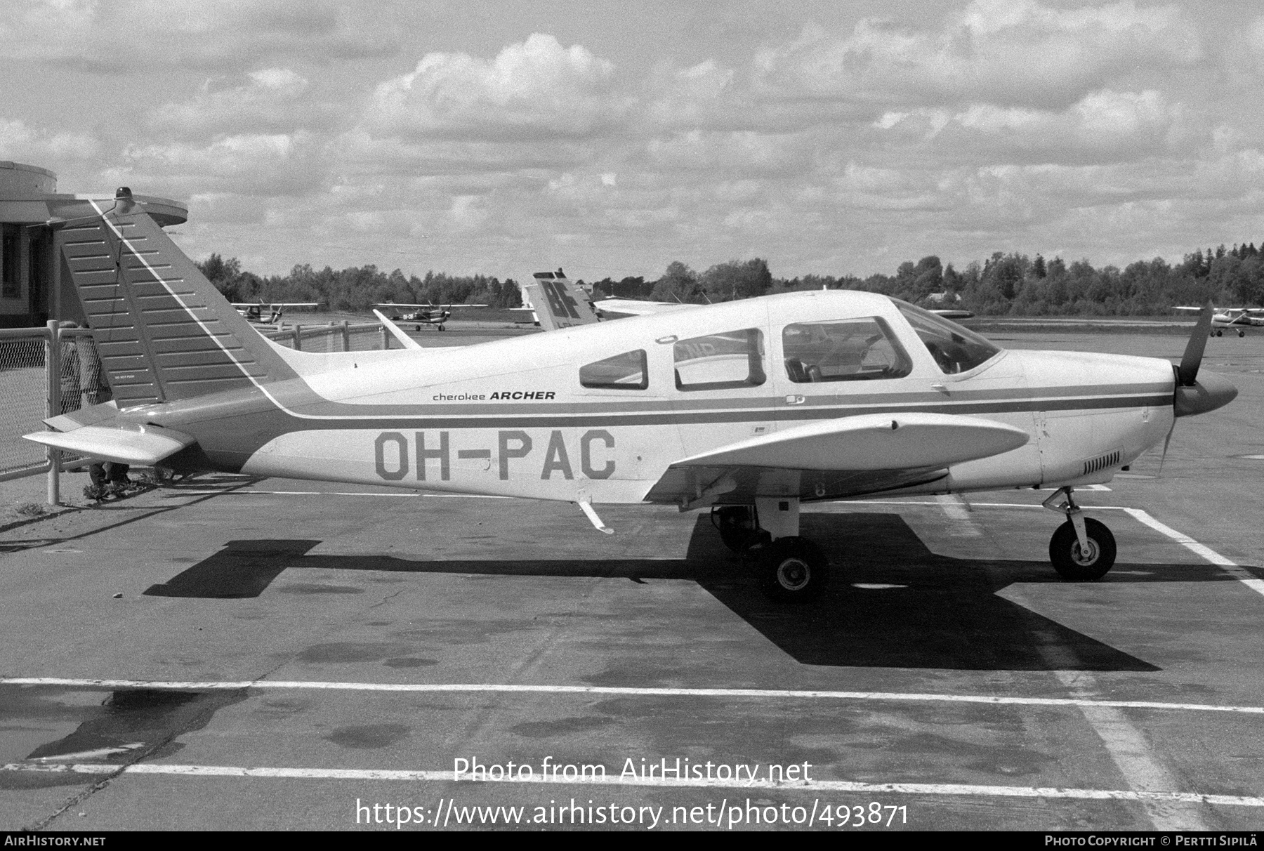 Aircraft Photo of OH-PAC | Piper PA-28-181 Cherokee Archer | AirHistory.net #493871