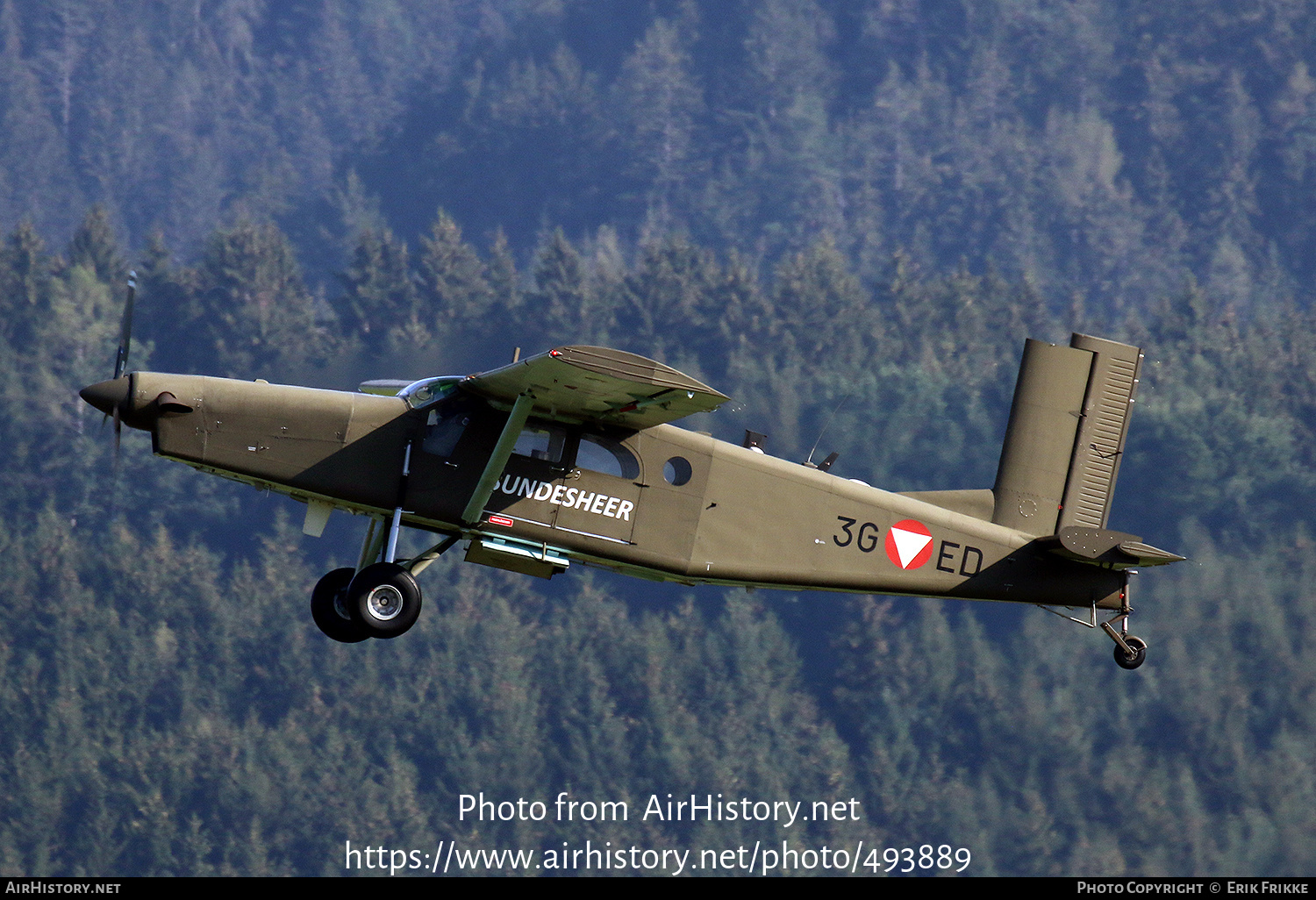 Aircraft Photo of 3G-ED | Pilatus PC-6/B2-H2 Turbo Porter | Austria - Air Force | AirHistory.net #493889