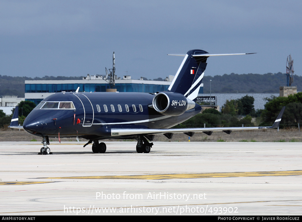 Aircraft Photo of 9H-LDV | Bombardier Challenger 605 (CL-600-2B16) | AirHistory.net #493902